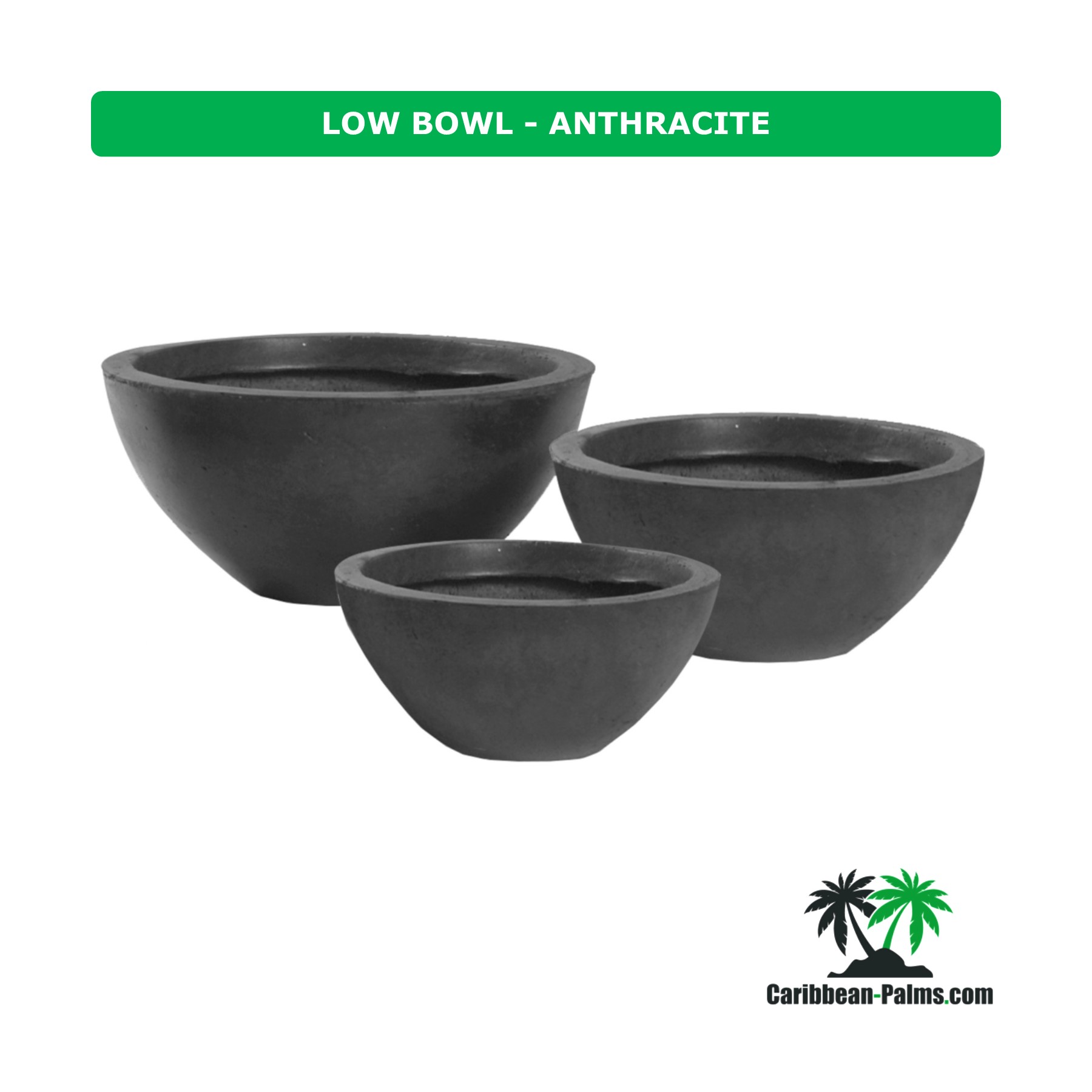 LOW BOWL ANTHRACITE